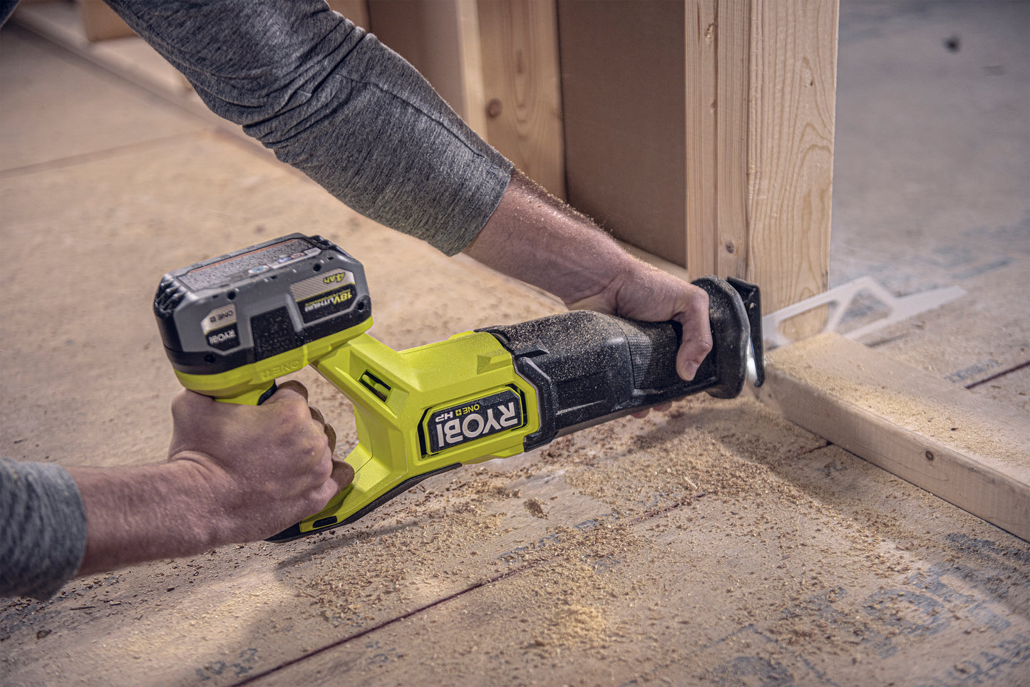 RYOBI  ONE+ HP 18V Brushless Cordless Reciprocating Saw (Tool Only)