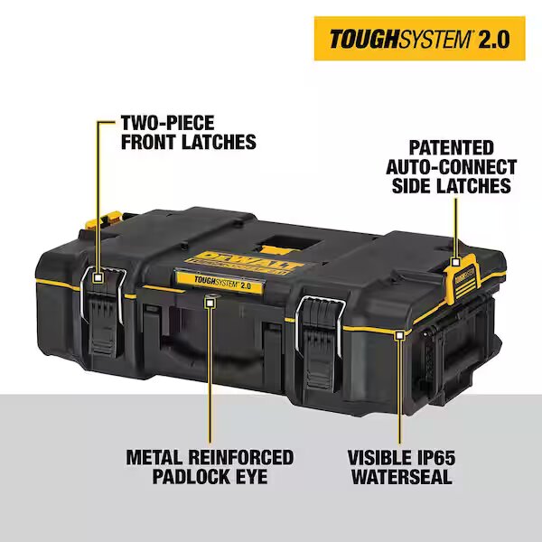 DEWALT  TOUGHSYSTEM 2.0 22 in. Small Tool Box