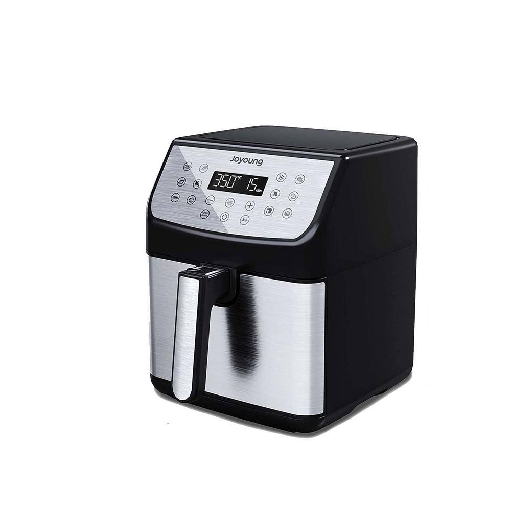 5.8 qt. Black Multi Tasker Double Basket Air Fryer with LED Touchscreen