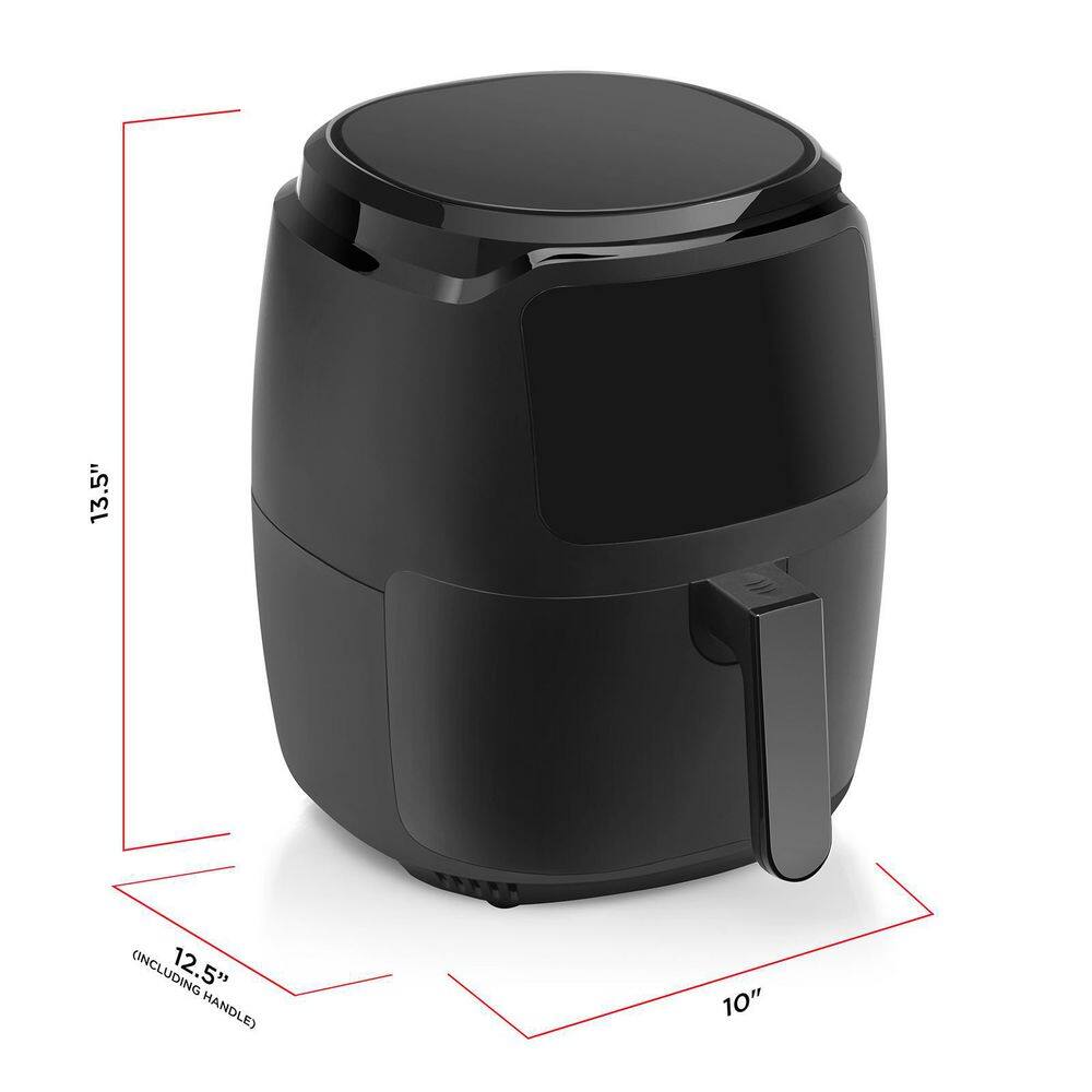 Chefman Air Fryer, 5 Qt., Digital Air Fryer, Matte Black