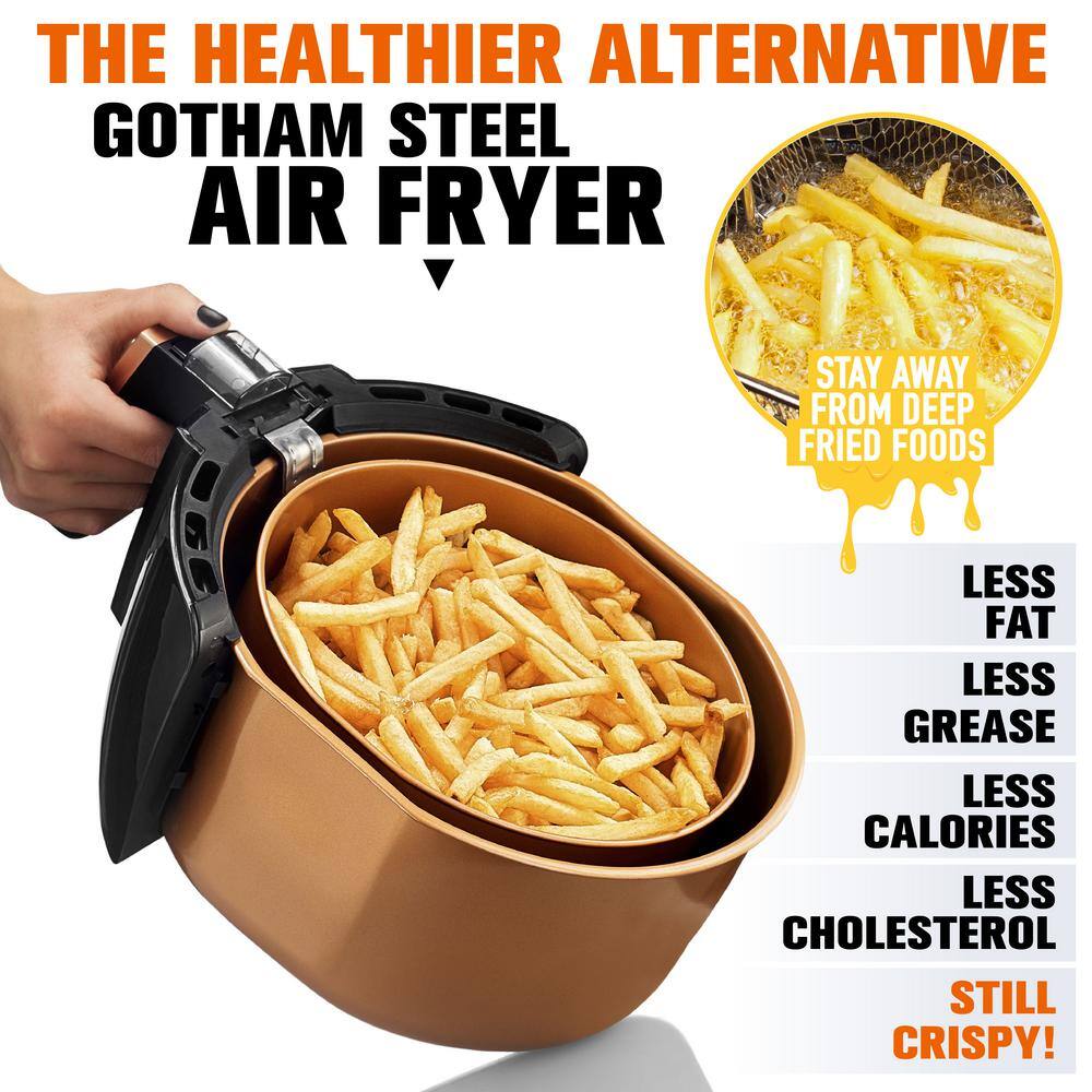 Gotham Steel 4 Qt. (3.8 L) Non-Stick Ti-Cerama Air Fryer