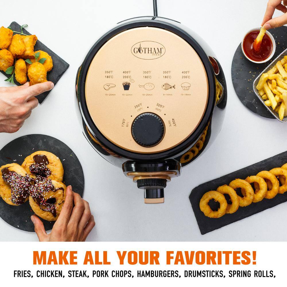 Gotham Steel 4 Qt. (3.8 L) Non-Stick Ti-Cerama Air Fryer