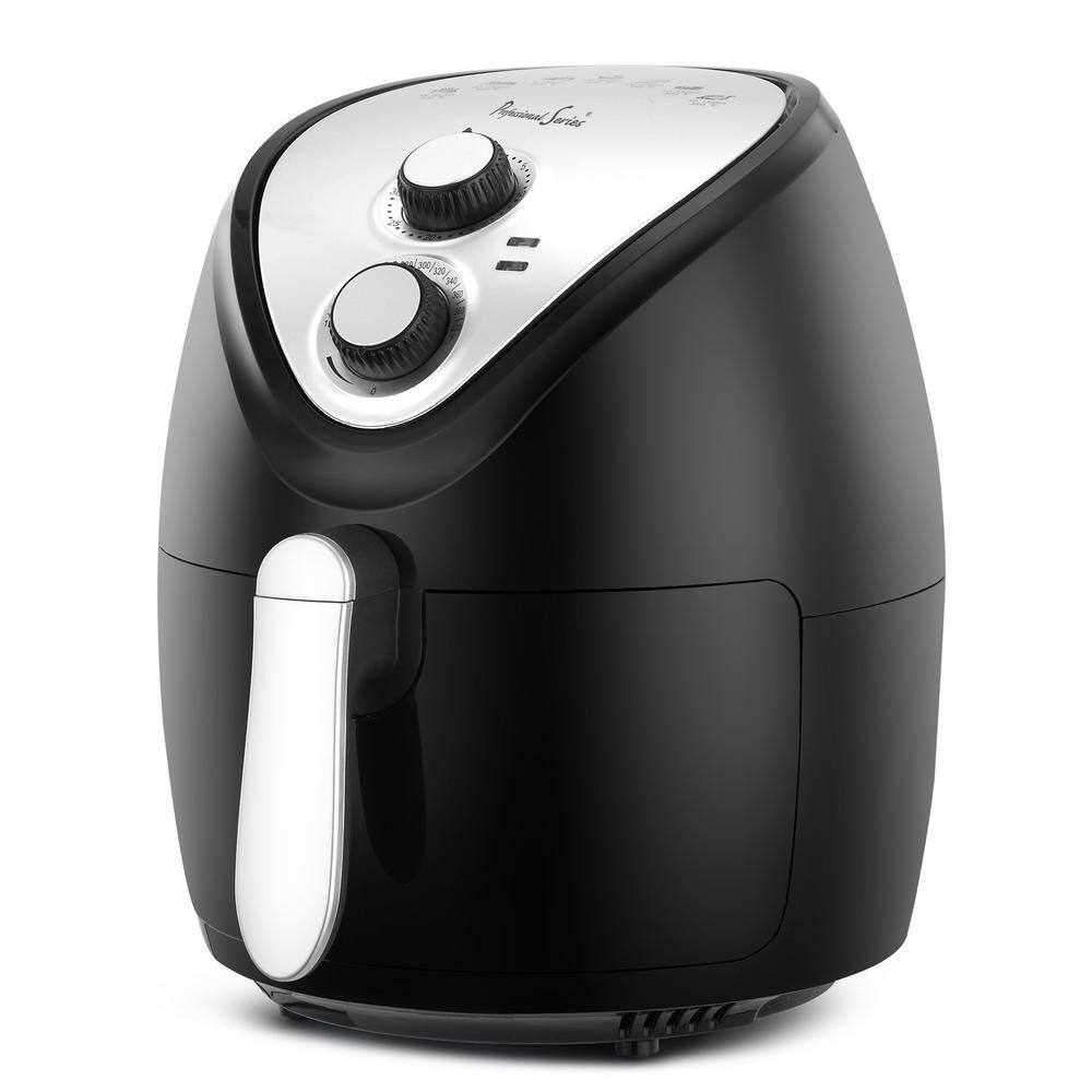 Professional Series  Cool Touch 3.38 qt. Air Fryer Black