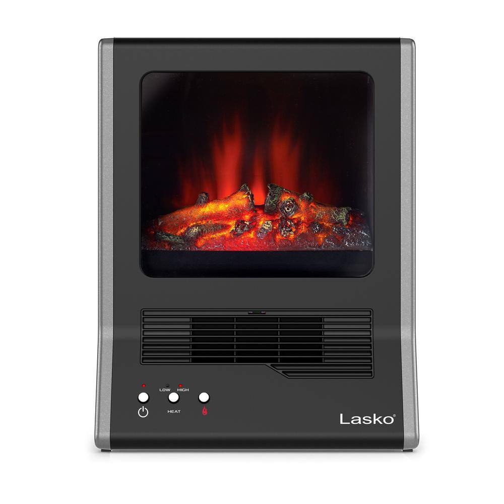 Lasko Ultra 1500-Watt Electric Ceramic Fireplace Portable Space Heater