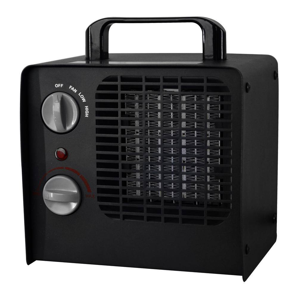 Modern Homes 10 in 1500-Watt Retro TV Look Ceramic PTC Heater