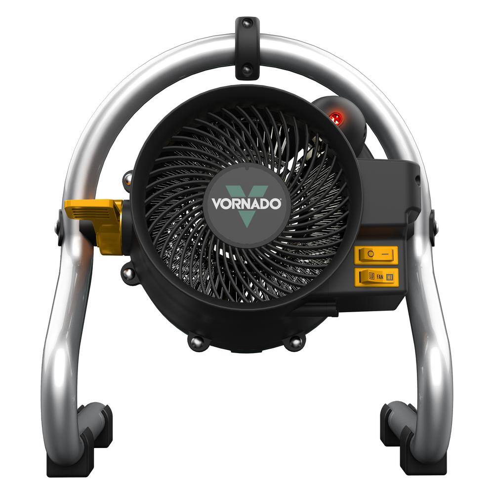 Vornado Velocity 1500-Watt HD Heater Fan 5118 BTU Forced Air Electric Portable Heater Furnace Advanced Safety Head Tilt