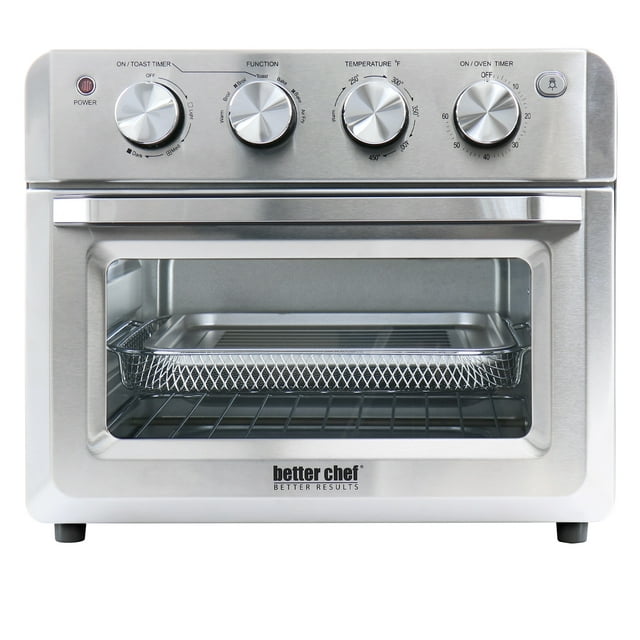 Better Chef Do-It-All 20 L Silver Convection Air Fryer Broiler Toaster Oven