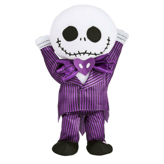 Disney 13 in. Animated Jack Skellington with Purple Suit Decoration