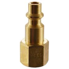 Husky  1/4 in. NPT IM Brass Female Plug