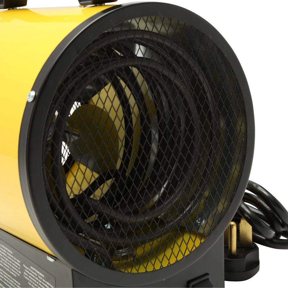 DuraHeat Remote Controlled, 3750 Watt, 12,800 Btu, 220 Volt Mountable Or Portable Electric Fan Forced Air Heater