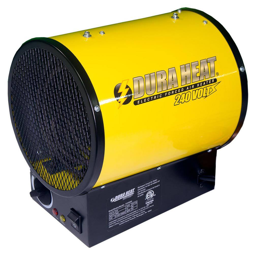 DuraHeat 4800 Watt, 16,400 Btu, 240V Mountable Or Portable Electric Fan Forced Air Heater