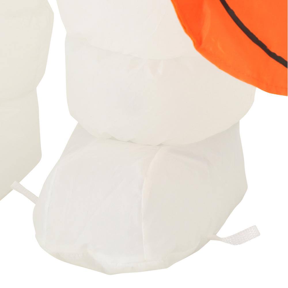 Gemmy 42 in. Stay Puft Inflatable with Pumpkin Tote Ghostbusters