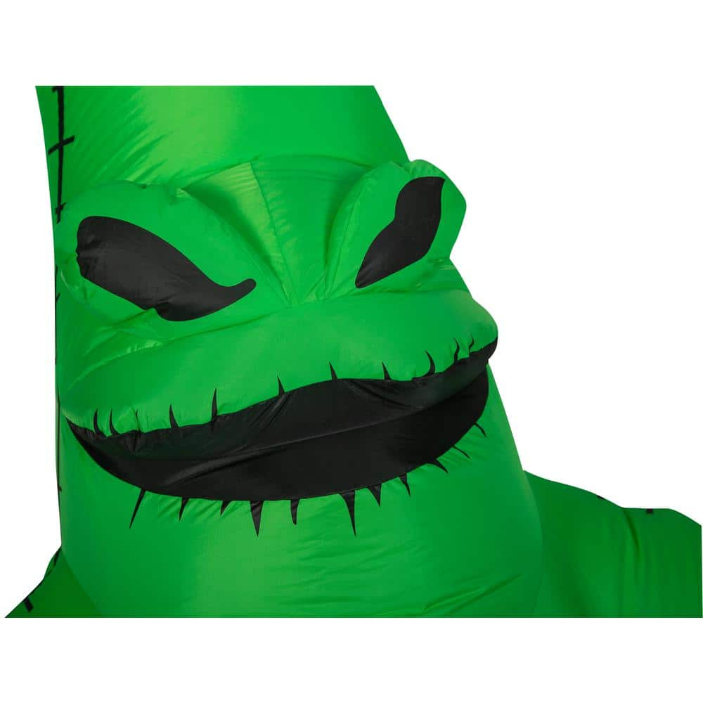 7 ft. H x 3 ft. 81 in. W x 5 ft. 25 in. L Halloween Airblown Inflatable -Oogie with Creatures-Scene-Disney