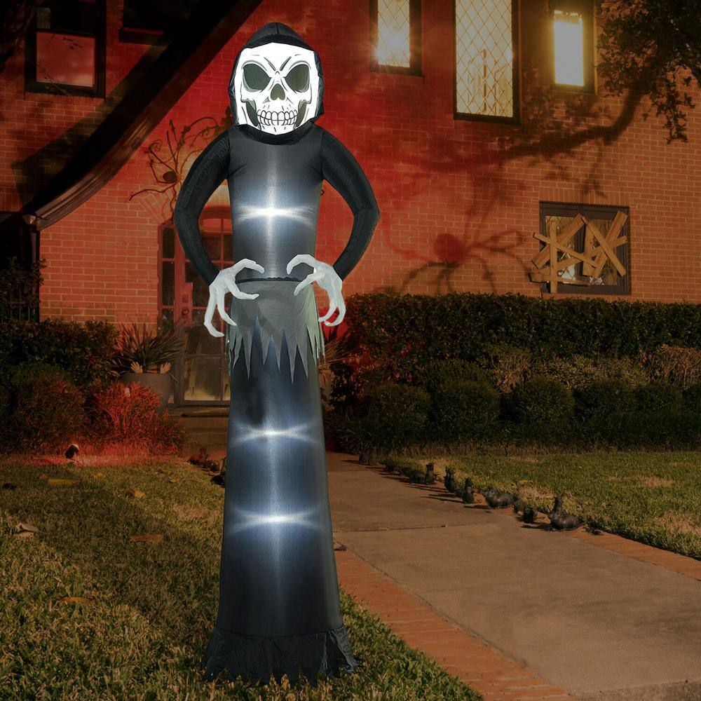 12 ft. Ghost Halloween Inflatable with Lights