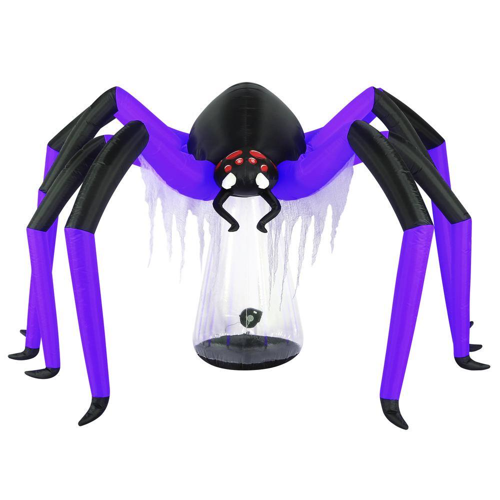 9 ft. Tall Halloween Inflatable Giant Spider