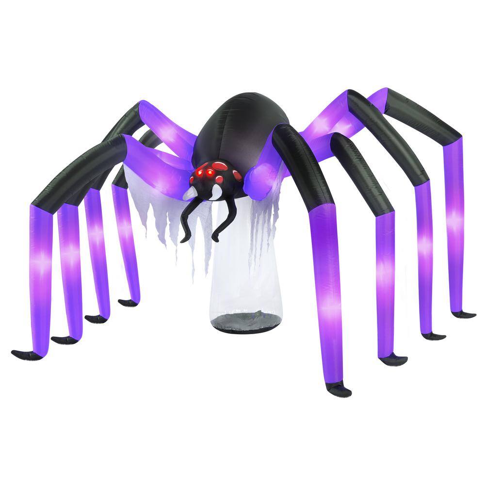 9 ft. Tall Halloween Inflatable Giant Spider