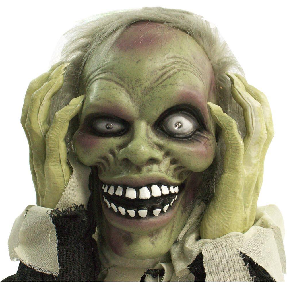 Haunted Hill Farm 20 in. Touch Activated Pop-Up Animatronic Ghoul