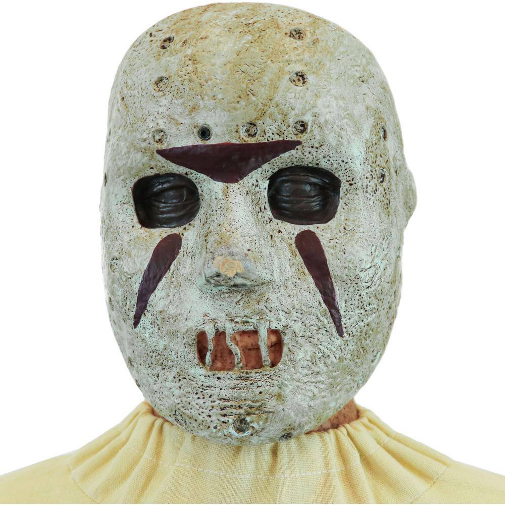 Haunted Hill Farm 48 in. Premium Halloween Animatronic Twitch The Thrashing Prisoner By Tekky