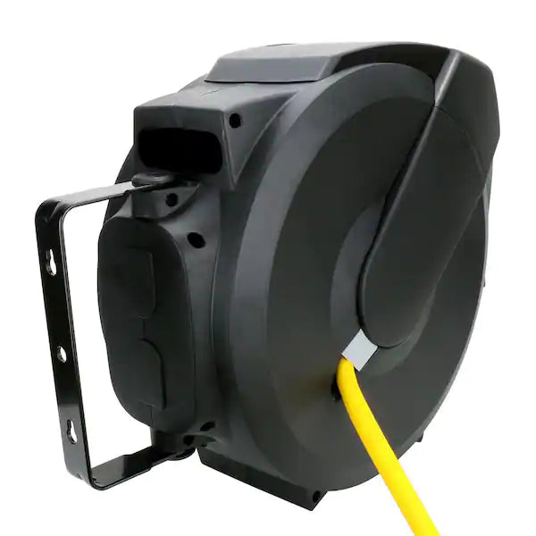 Husky  3/8 in. x 50 ft. Enclosed Hybrid Air Hose Reel