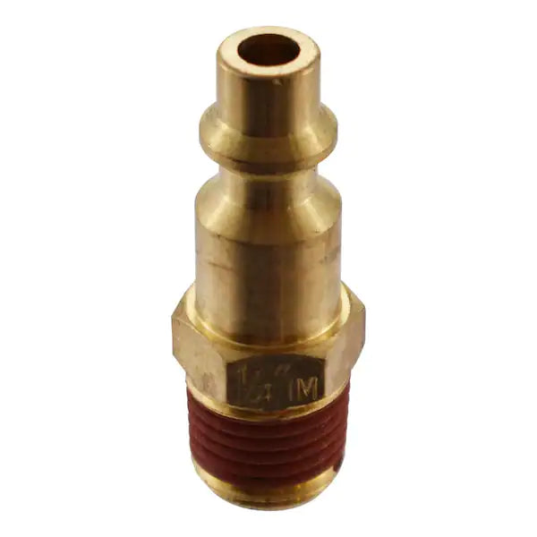 Husky  1/4 in. x 1/4 in. NPT Male Industrial Brass Plug