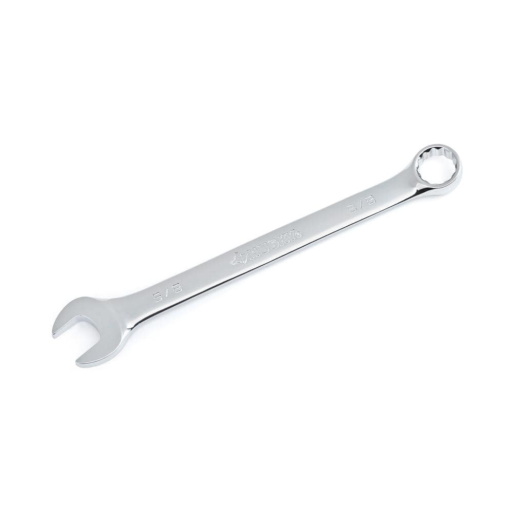 Husky  5/8 in. 12-Point SAE Full Polish Combination Wrench