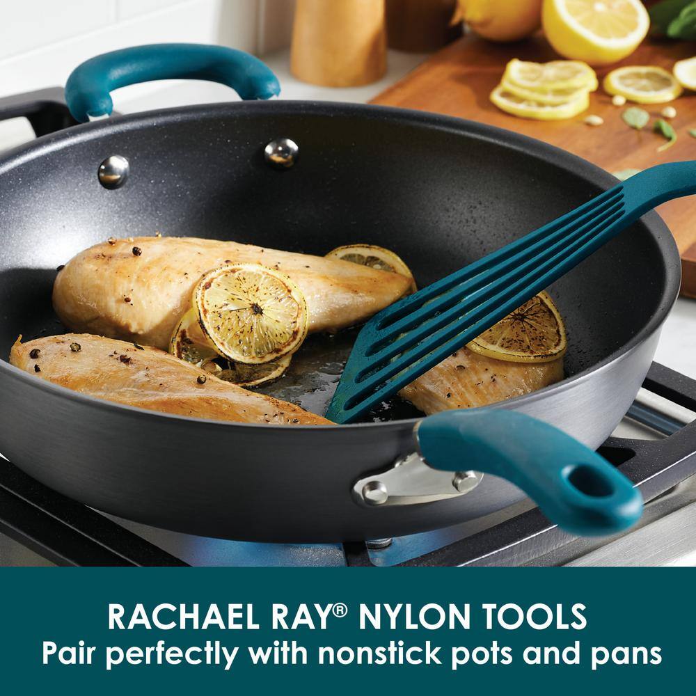 Rachael Ray Tools & Gadgets, Marine Blue Nylon Nonstick Tools Set (10-Piece)