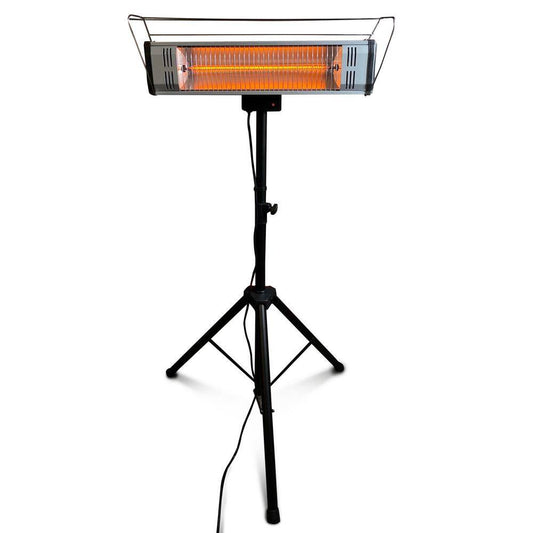 Heat Storm Tradesman 1,500-Watt Electric Outdoor Infrared Quartz Portable Space Heater with Tripod, Wall/Ceiling Mount and Remote