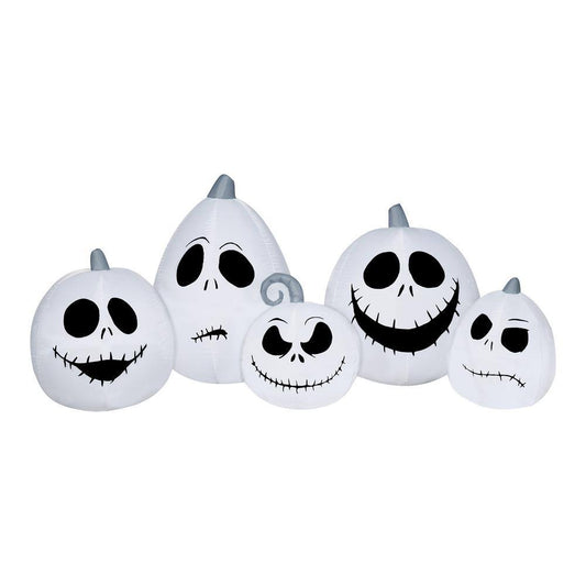 National Tree Company 90 in. Jack Skellington Pumpkin Faces