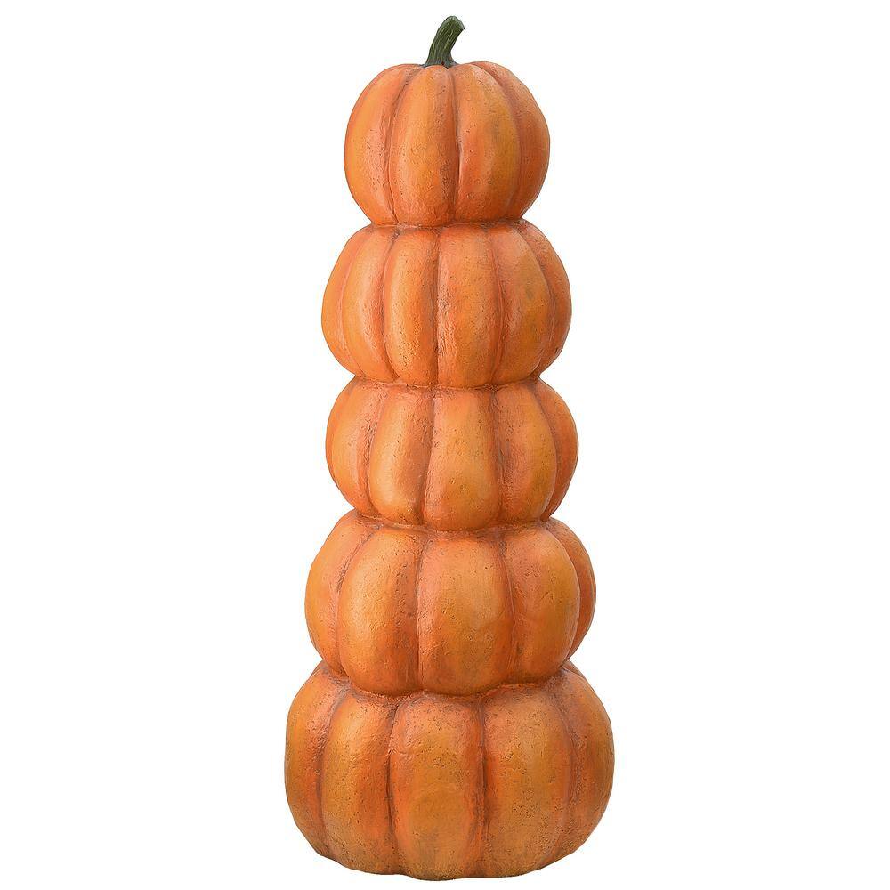 National Tree Company  51 in. Stacked Happy Jack-O-Lanterns