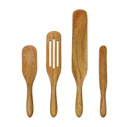 KALORIK Mad Hungry 4-Piece Natural Acacia Spurtle Set