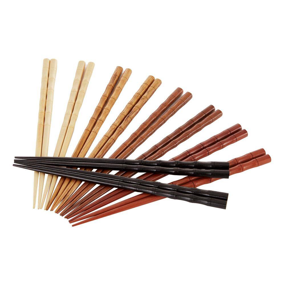 BergHOFF  10 Pairs Bamboo Wooden Chopsticks