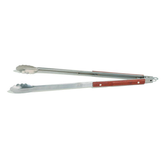 Outset 22 in. Rosewood Tongs Extra Long