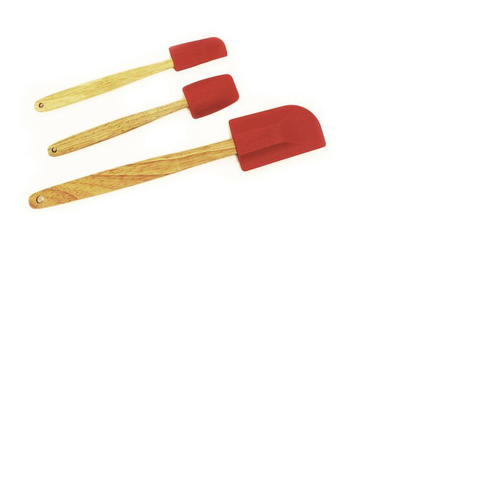 BergHOFF  Silicone Red Spatula Set of 3