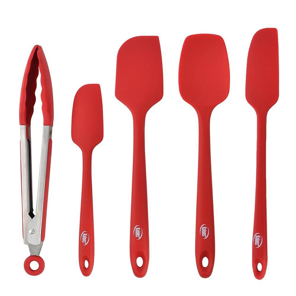 Kaluns  Heat Resistant Rubber Silicone Spatula (Set of 5)