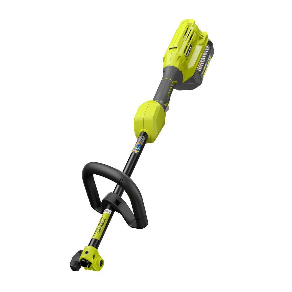 RYOBI 40V Expand-It Cordless Battery Attachment Capable String Trimmer with 4.0 Ah Battery and Charger