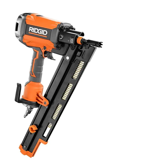 RIDGID Pneumatic 21-Degree 3-1/2 in. Round Head Framing Nailer