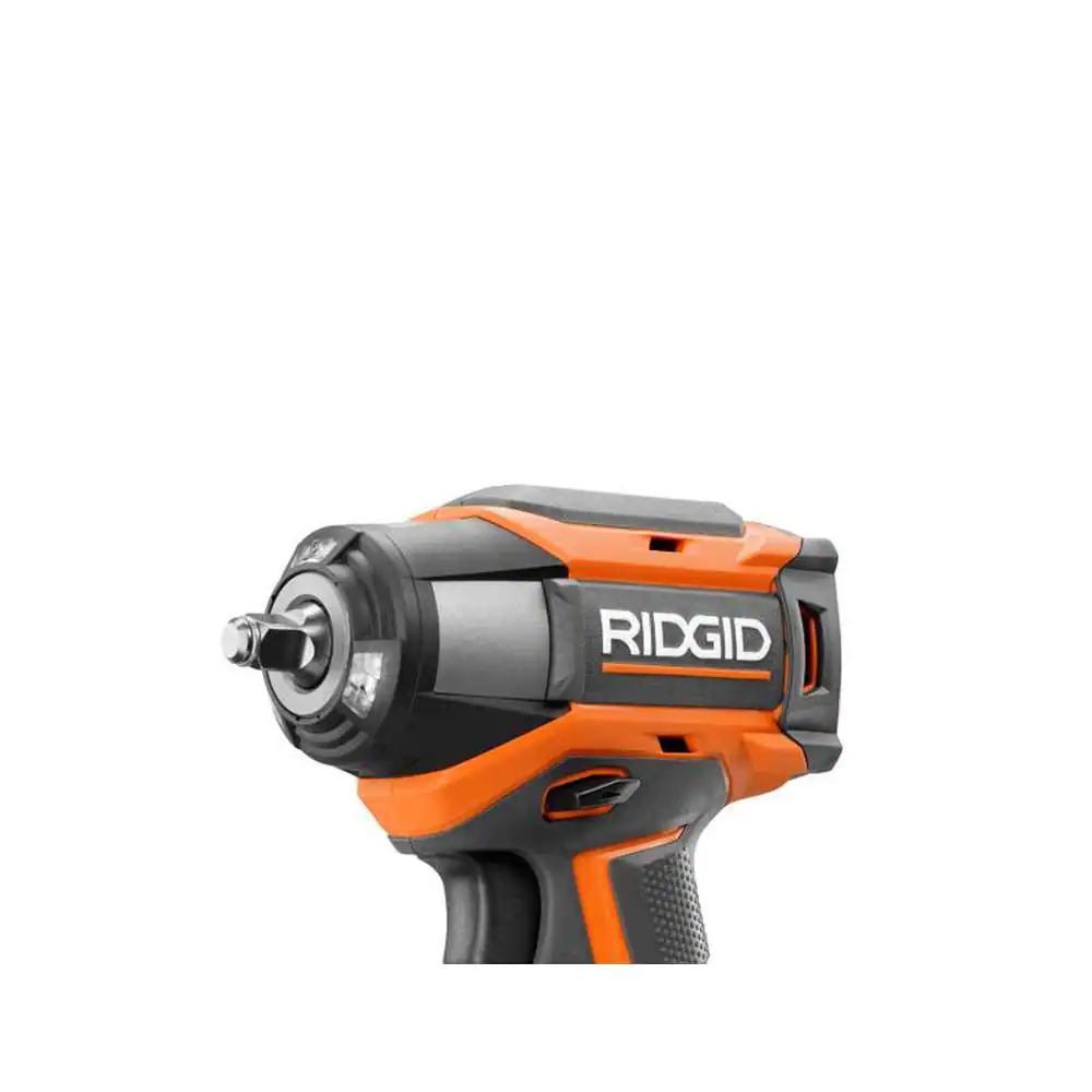 RIDGID 18V OCTANE Brushless Cordless 3/8 in. 6-Mode Impact Wrench (Tool-Only) with Belt Clip