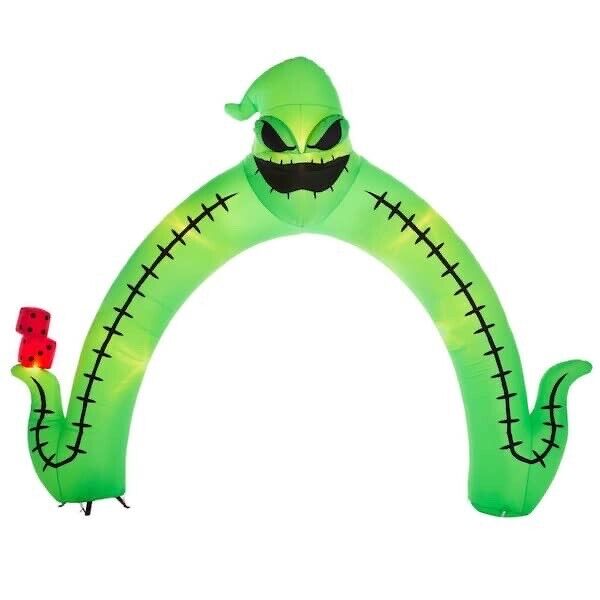 Disney 13.5 ft. LED Oogie Boogie Archway Inflatable