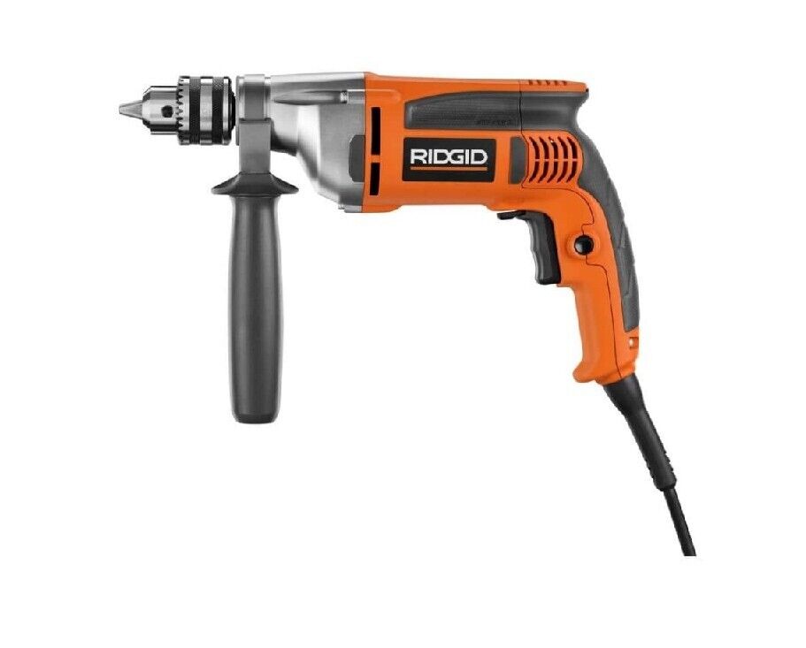 RIDGID 8 Amp Corded 1/2 in. Heavy-Duty Variable Speed Reversible Drill