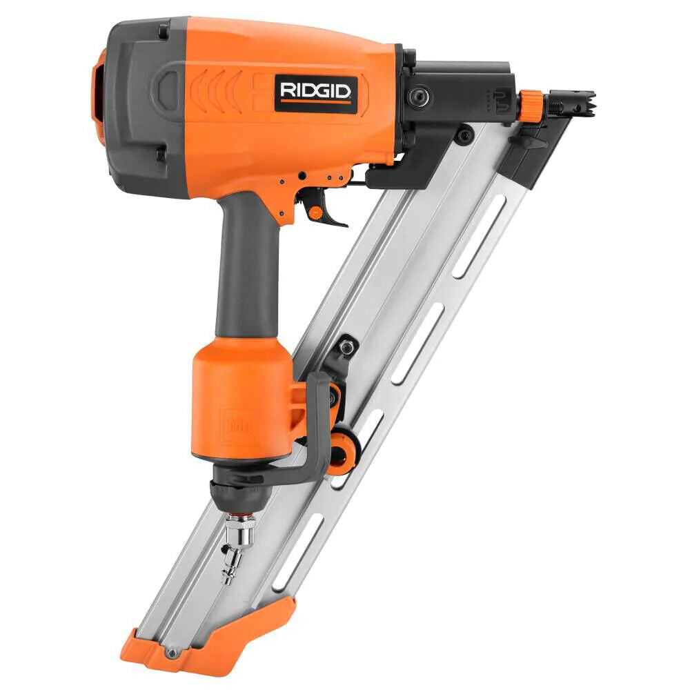 RIDGID Pneumatic 30 to 34-Degree 3-1/2 in. Clipped Head Framing Nailer