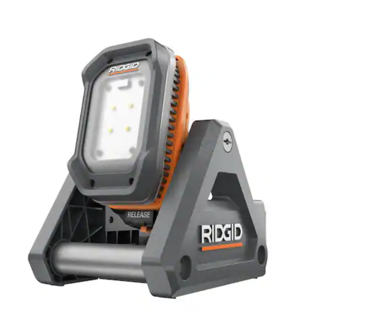 RIDGID 18V Cordless Flood Light with Detachable Light (Tool Only)