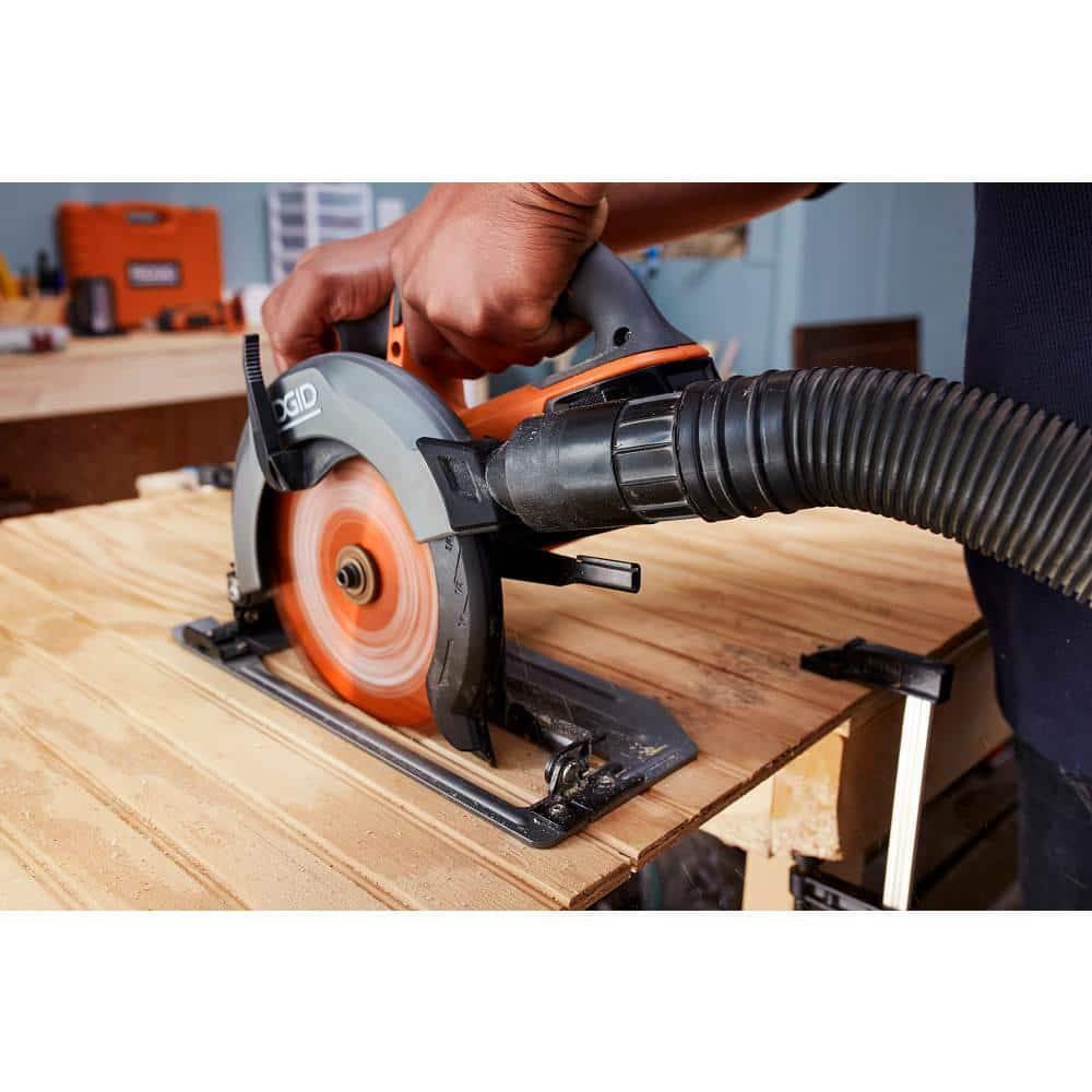 RIDGID 18V Cordless 6 1/2 in. Circular Saw (Tool Only)