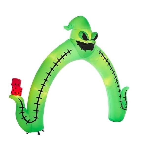 Disney 13.5 ft. LED Oogie Boogie Archway Inflatable