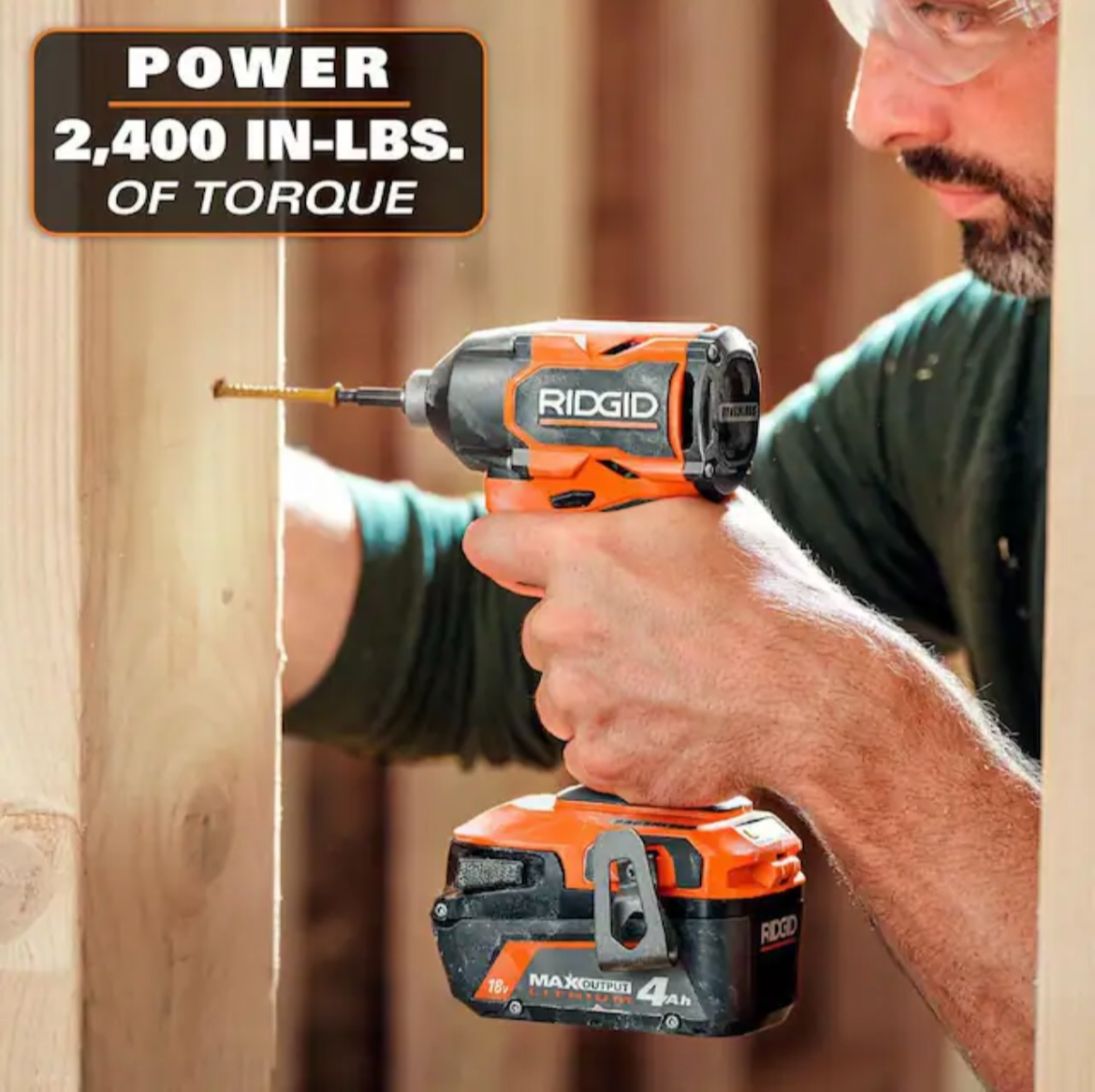 RIDGID 18V Brushless Cordless 4 Mode Impact Driver (Tool Only)