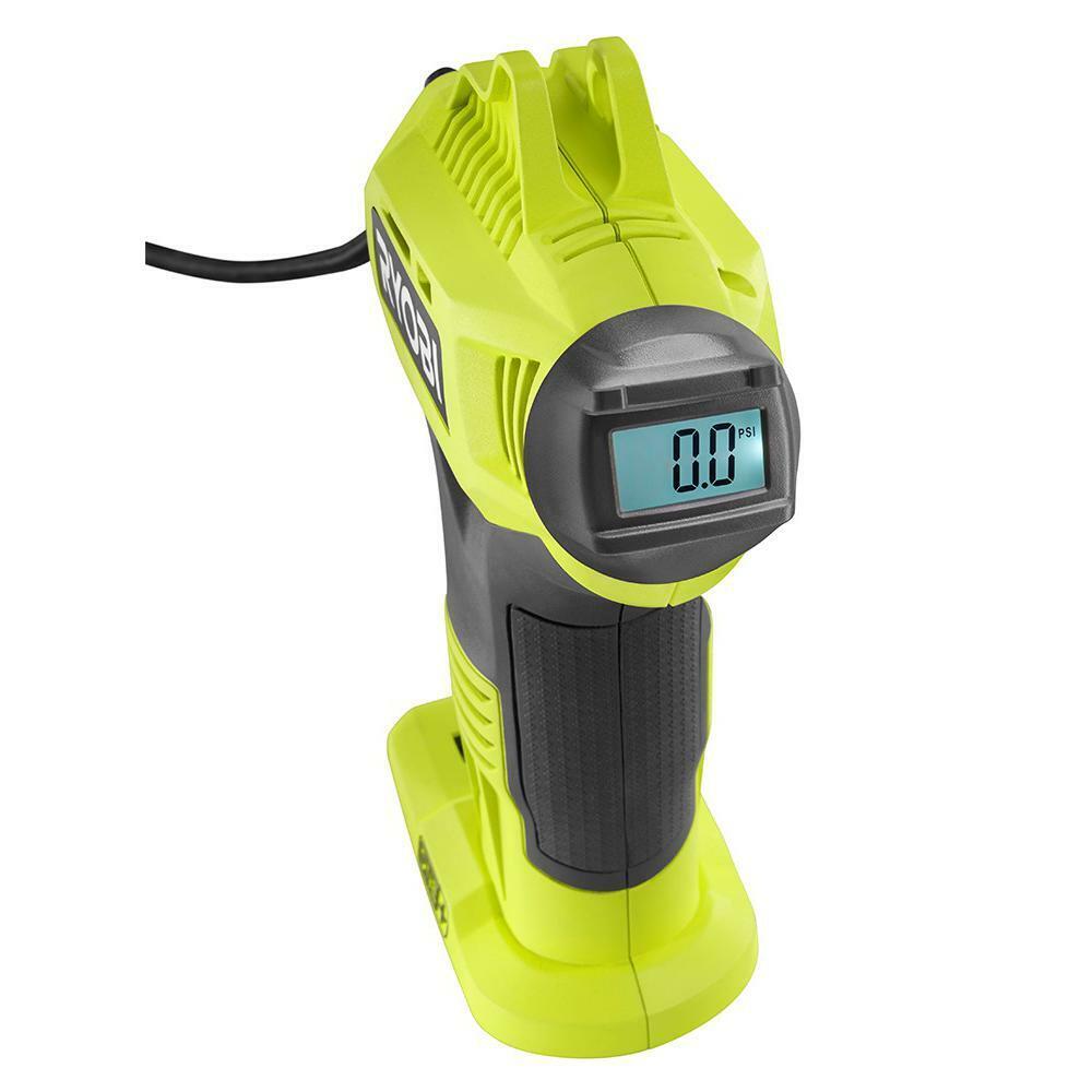 RYOBI ONE+ 18V Cordless High Pressure Inflator with Digital Gauge