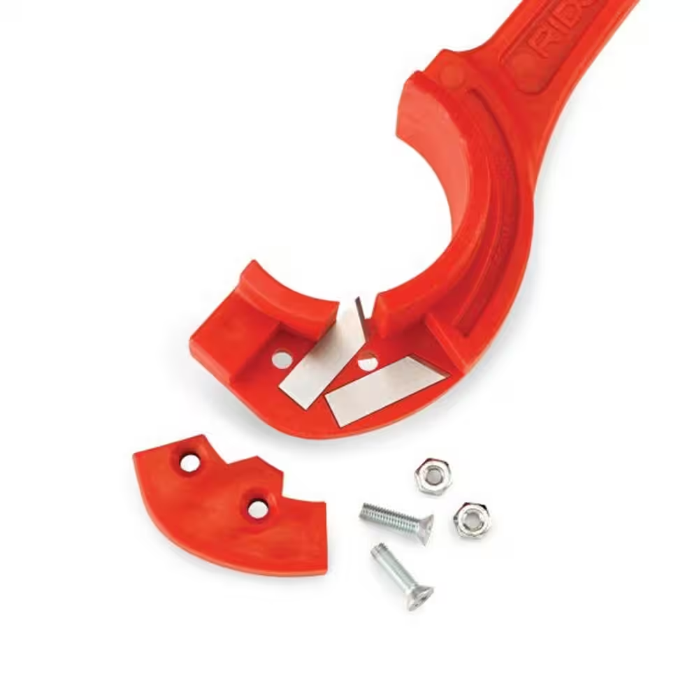 RIDGID 2 in. FC-200 Single Rotation ABS Cellular Foam Core and Foam Core PVC Pipe Cutter with Extra Cutting Blade