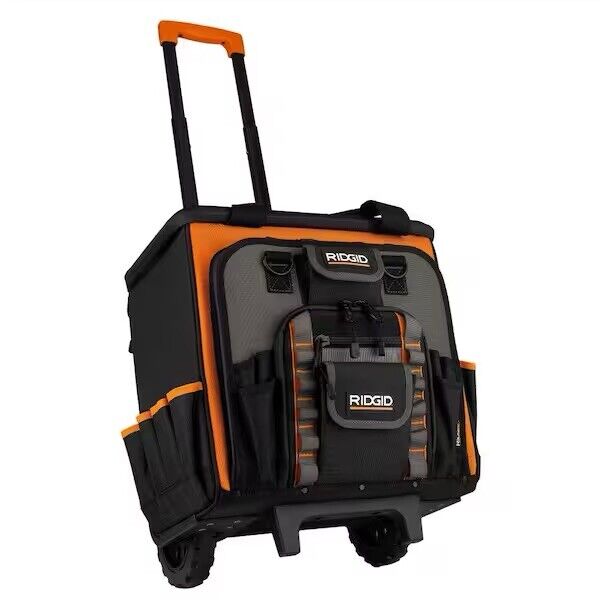 RIDGID 18 in. 44 Pocket Professional Grade Tool Bag