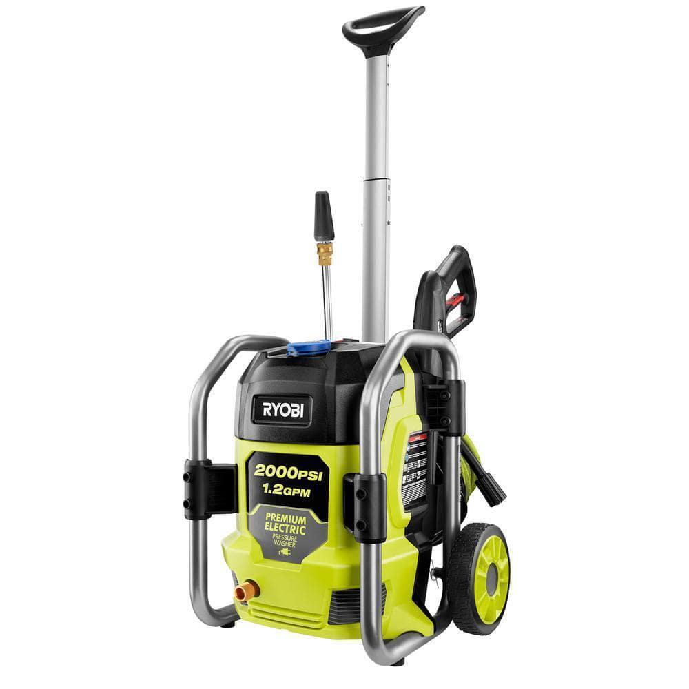 RYOBI 2000 PSI 1.2 GPM Cold Water Corded Electric Pressure Washer