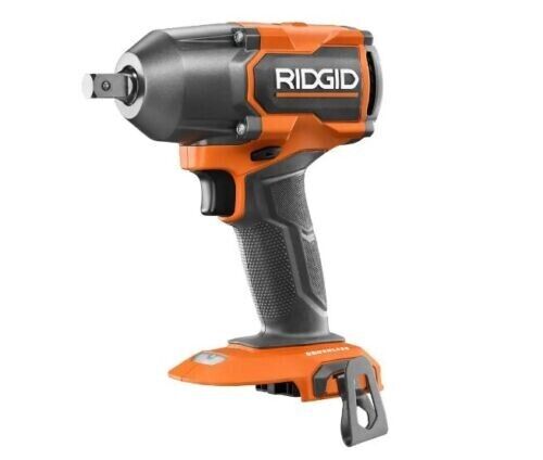 RIDGID 18V Brushless Cordless 4-Mode 1/2 in. Mid-Torque Impact Wrench with Friction Ring (Tool Only)