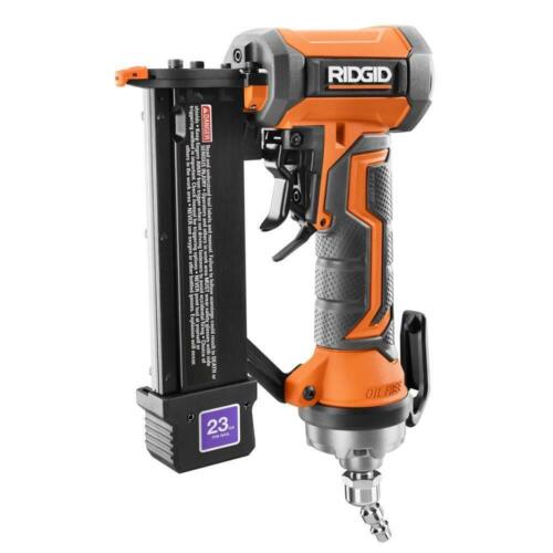 RIDGID Pneumatic 23-Gauge 1-3/8 in. Headless Pin Nailer with Dry-Fire Lockout